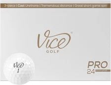 Vice Pro White Golf Balls