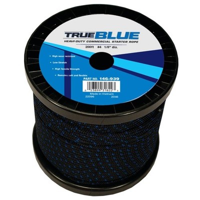 New True Blue 200' Starter Rope For #4 Solid Braid 146-939