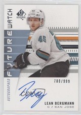 2019-20 SP Authentic Future Watch Rookies 788/999 Lean Bergmann #208 Auto 0ll