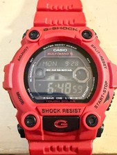 Casio GW-7900RD G-SHOCK Tough Solar Radio-Controlled Watch (Red)