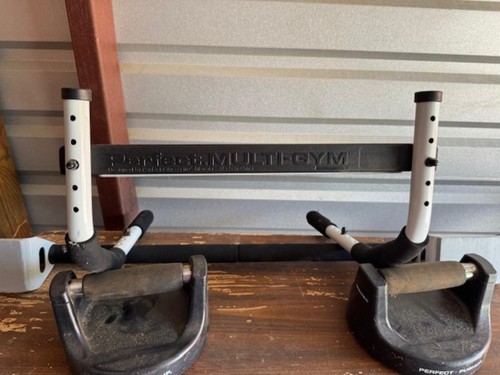 Perfect Multi-Gym Pull-Up Bar & Perfect Pushup Rotating Handles Fitness Set