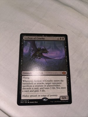 Archon of Cruelty Modern Horizons 2 Regular