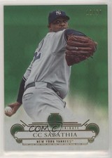 2014 Topps Tribute Green 12/50 CC Sabathia #32 HOF k4s