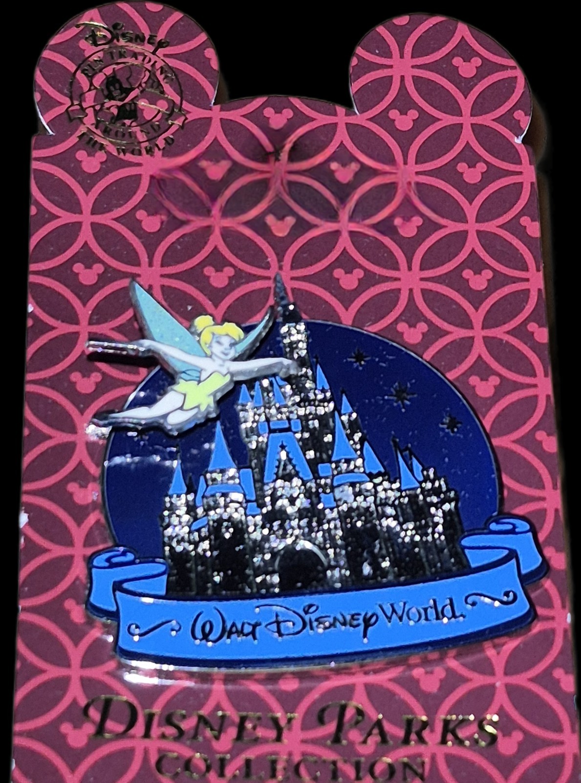 Disney Parks Collection  "Tinker Bell Flying Over Cinderella’s Castle " Pin