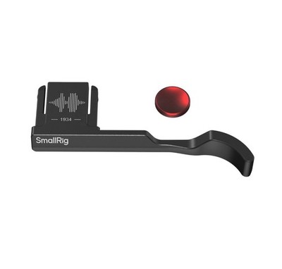 SmallRig 4878 Thumb Grip Hot Shoe Cover for Fujifilm X-M5 Black w/Button No Box