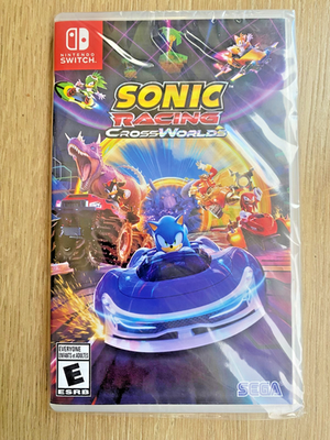 #ad Sonic Racing Cross Worlds CrossWorlds Switch Nintendo US Ver New Sealed FastShip $39.25
