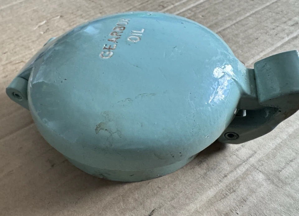 Vintage Enots 4" Alloy Filler Cap Fuel Oil Special Jaguar D type AC Cobra GT40 - Image 2 of 4