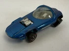Original 1967 Hot Wheels Redline Silhouette Blue White Interior Vintage Nice
