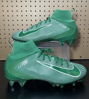 Size 10.5 Nike Vapor Untouchable Pro 3 TD Football Cleats Green White 917165-300