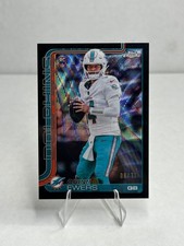2025 Topps Chrome #316 Quinn Ewers Black Wave Refractor #/10 RC