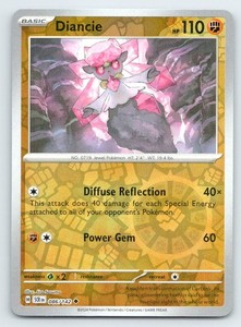 Diancie 086/142 Stellar Crown Reverse Holo Uncommon