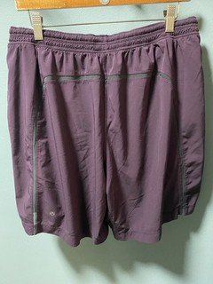 Lululemon Men’s Size XL Black Cherry/ Black Run: Response Short Lined 9” Short