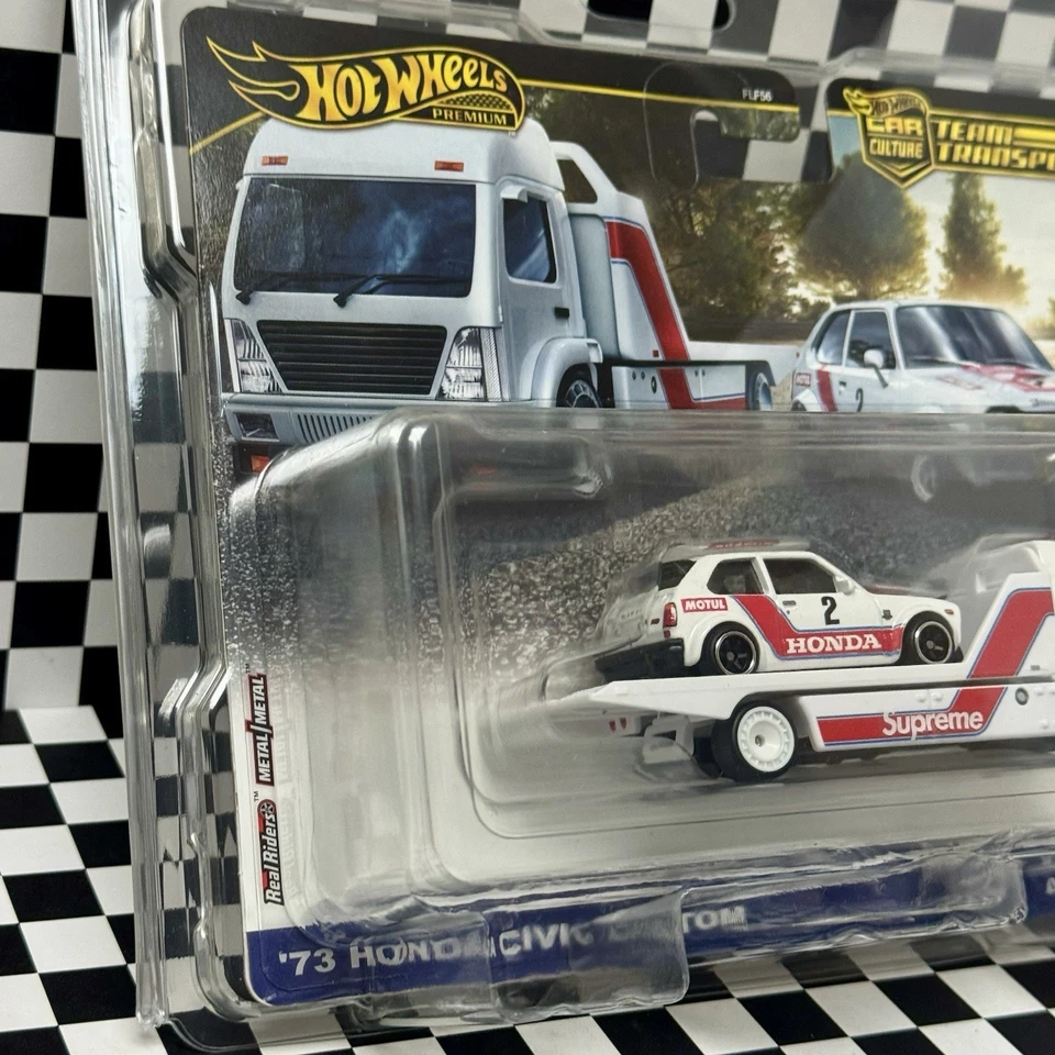 Hotwheels / Supreme Honda Team Transport Custom - Free Protector Case / Sticker - Image 3 of 4