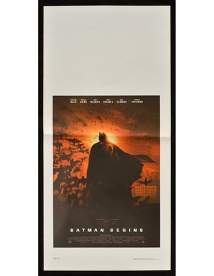 Plakat Batman Begins Christian Bale Caine Neeson Nolan Superhelden Marvel B341