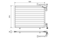 Kondensator Klimaanlage Valeo 814297 FüR JK Fiesta CCN Ford CB1 MAX Aluminium 6