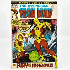 Marvel Comics The Invincible Iron Man The Fury and the Inferno #48 July