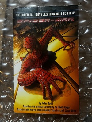 Spider-Man Peter David 1st Edition Movie Novelization Tie-In Raimi Mcguire y2k