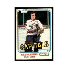 Mike Palmateer 1981 O-Pee-Chee (Damaged) #351 Washington Capitals Hockey Card VG