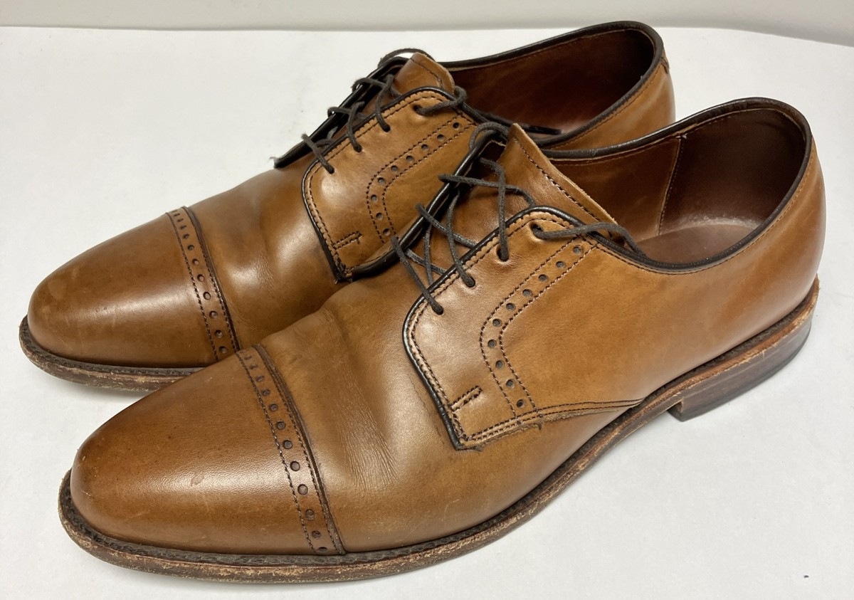 Allen Edmonds Clifton Cap Toe Derby Leather Dress Shoes 