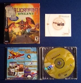 Alien Front Online (Sega Dreamcast, 2001) w/ Box & Manual (No Mic)
