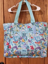 Vera Bradley The Little Mermaid Beach Tote WP Nylon Drawstring LMTD Edition