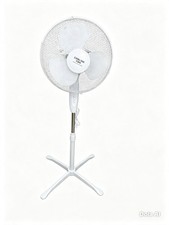 16 Inch Floor Standing Pedestal Fan Oscillating Air Cooling Electric 3 Speed