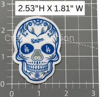 NEW Los Angeles Dodgers LA Dodgers Baseball Vinyl Sticker 48