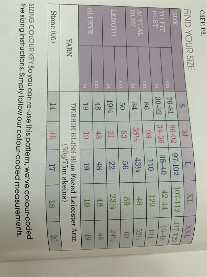 Knitting Pattern 1629 Ladies Cable Aran Sweater Modern By Debbie Bliss - Image 4 of 4