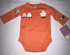NEW Carter  s Baby Boy Girl 3 Month Halloween Bodysuit Costume BABY  S FIRST BOO 