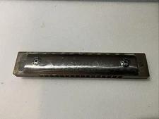 Vintage TH Star-Brand World Star Special Harmonica 6 1/4" Long Made Japan