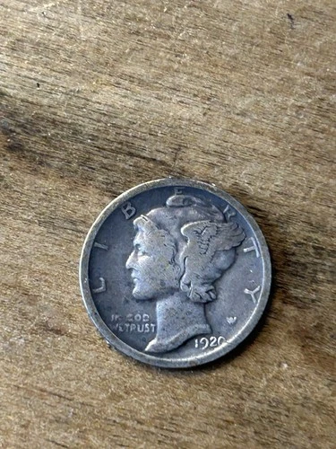 1920 Mercury Dime VG