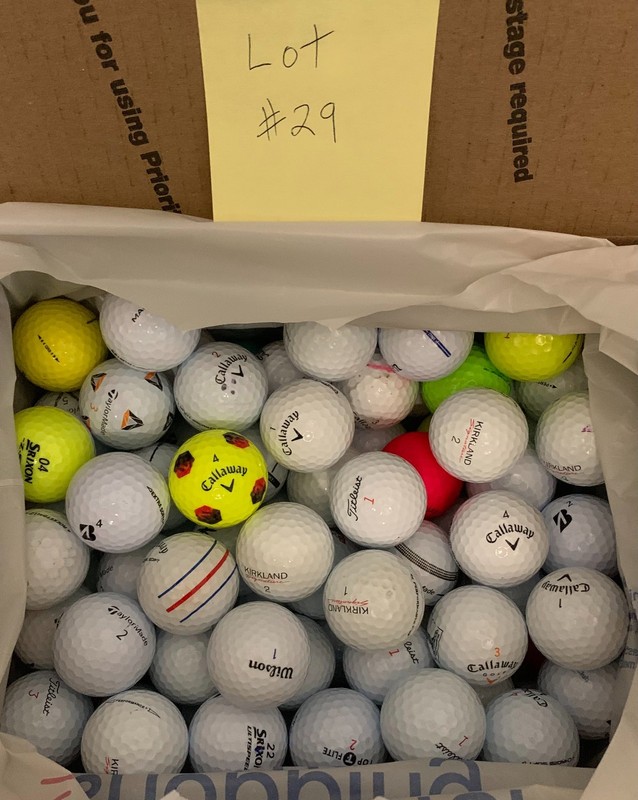 Lot of 80 Used Mixed Golf Balls - Lot #29