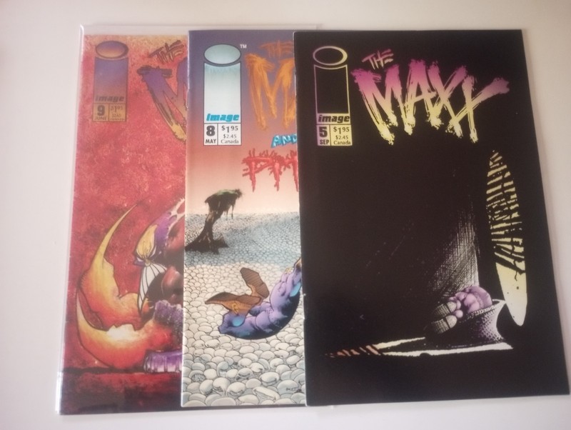 Image Comic The Maxx Lot. 3 Comics.