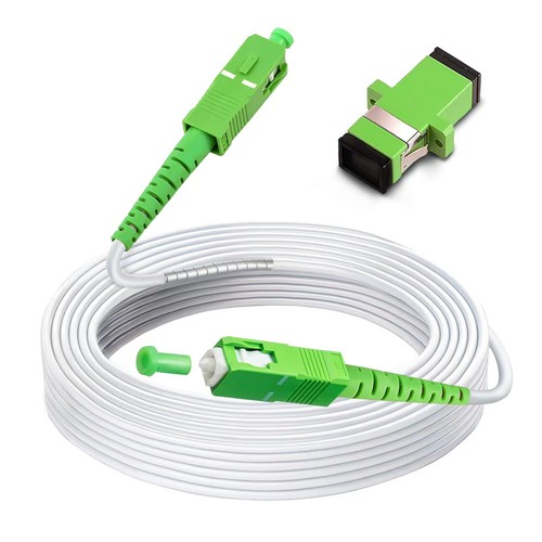 30ft 10 Meters SC/APC to SC/APC Fiber Optic Internet Cable Armored ...