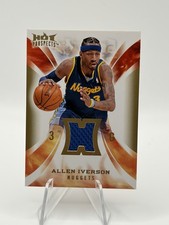 2008-09 Fleer Hot Prospects - Hot Materials Allen Iverson #HM-AI (MEM)