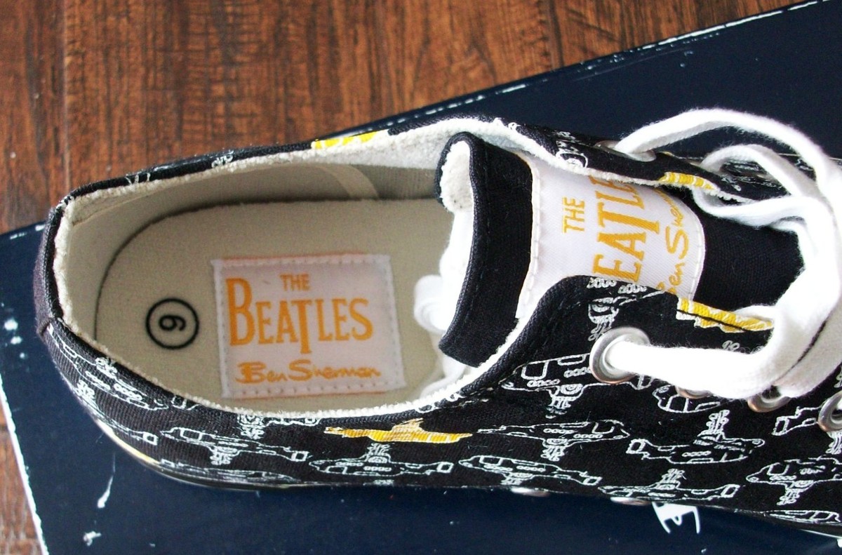 The Beatles Yellow Submarine Sneakers Shoes Ben Sherman LE  display picture 3