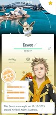 Shiny Eevee Safari BG Sydney 2025 Pok mon G0