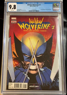All - New Wolverine #1 CGC 9.8    Laura Kinney as Wolverine