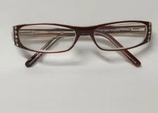 Corinne Mccormack Lex BRN Reading Glasses +2.50 +2.00  W/ Soft Case