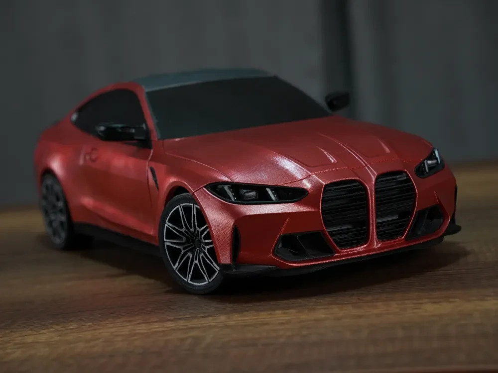 3d printed BMW M4 G82 &mdash; 1:10 Scale Model/RC Car