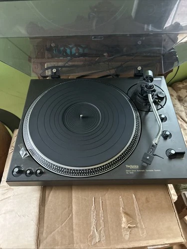 Technics Direct Drive Automatic Turntable System SL-1610 For Parts Or Repair