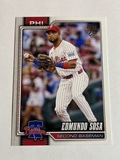 2026 Topps Series 1 Edmundo Sosa Philadelphia Phillies #289