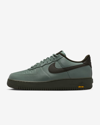 Nike Air Force 1 GORE-TEX Vibram Shoes in Clay Green/Speed Yellow