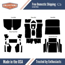 Complete Interior Insulation Kit For 1966-1967 Mercury Comet Coupe Complete Interior Insulation Kit For 1966-1967 Mercury Comet Coupe