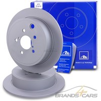 ATE 2X Bremsscheibe Voll Ø286 Hinten FÜR Subaru Impreza SchrÄGheck 2.0 2.5 08-11