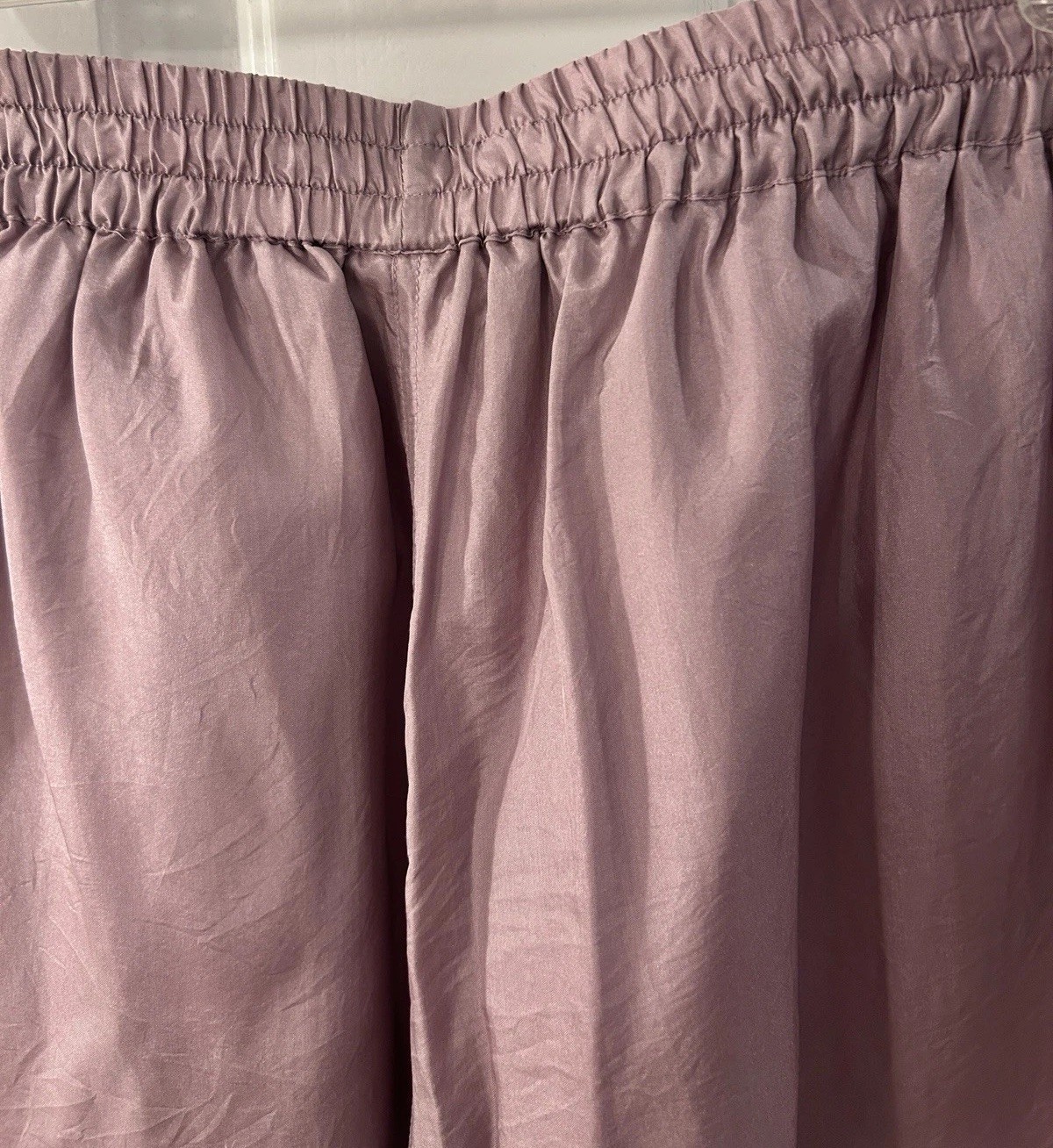 Vintage Active Studio pull on drawstring silk pan… - image 8