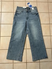 Judy Blue High Waist Cropped Wide Leg Jeans W/ Cool Denim Technology Sz 3/26 NWT