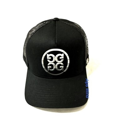 G/FORE GRADIENT CIRCLE G'S COTTON TWILL TRUCKER HAT ONYX GMH000027 - NEW