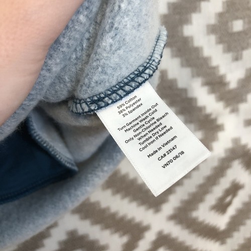 Talbots Outlet Größe Large Blaugrün Blau Pullover Tasche Tunika Sweatshirt - Bild 7 von 7