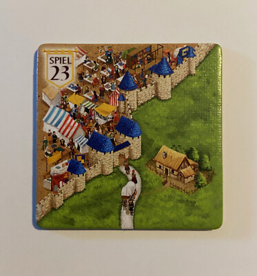 Carcassonne GAME 23 Promo (Messe Essen 2023) NEW & RARE! / NEW & RARE!-